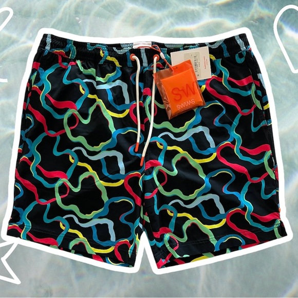 SWIMS NWT SWIM SHIRTS. MENS LARGE. MSRP$150. With bonus storage pouch